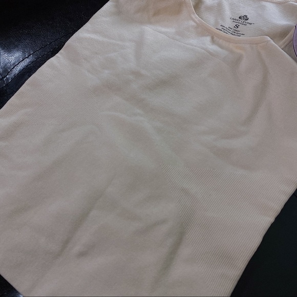 NEW Larry Levine shapewear small nude tank top - Picture 5 of 8